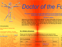 Tablet Screenshot of doctorofthefuture.org